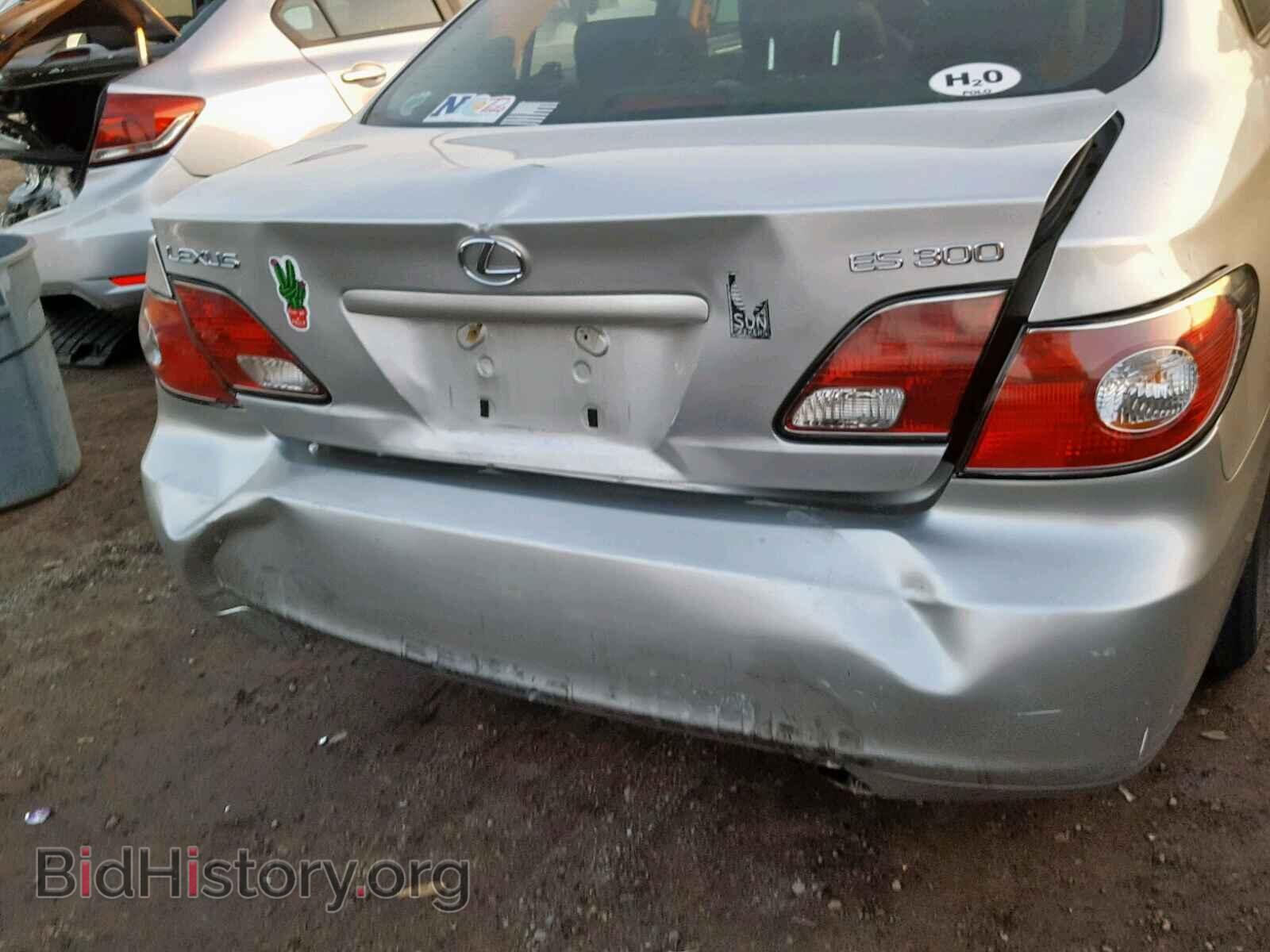 2002 LEXUS ES300 - VIN: JTHBF30G320010349 - Фото 9