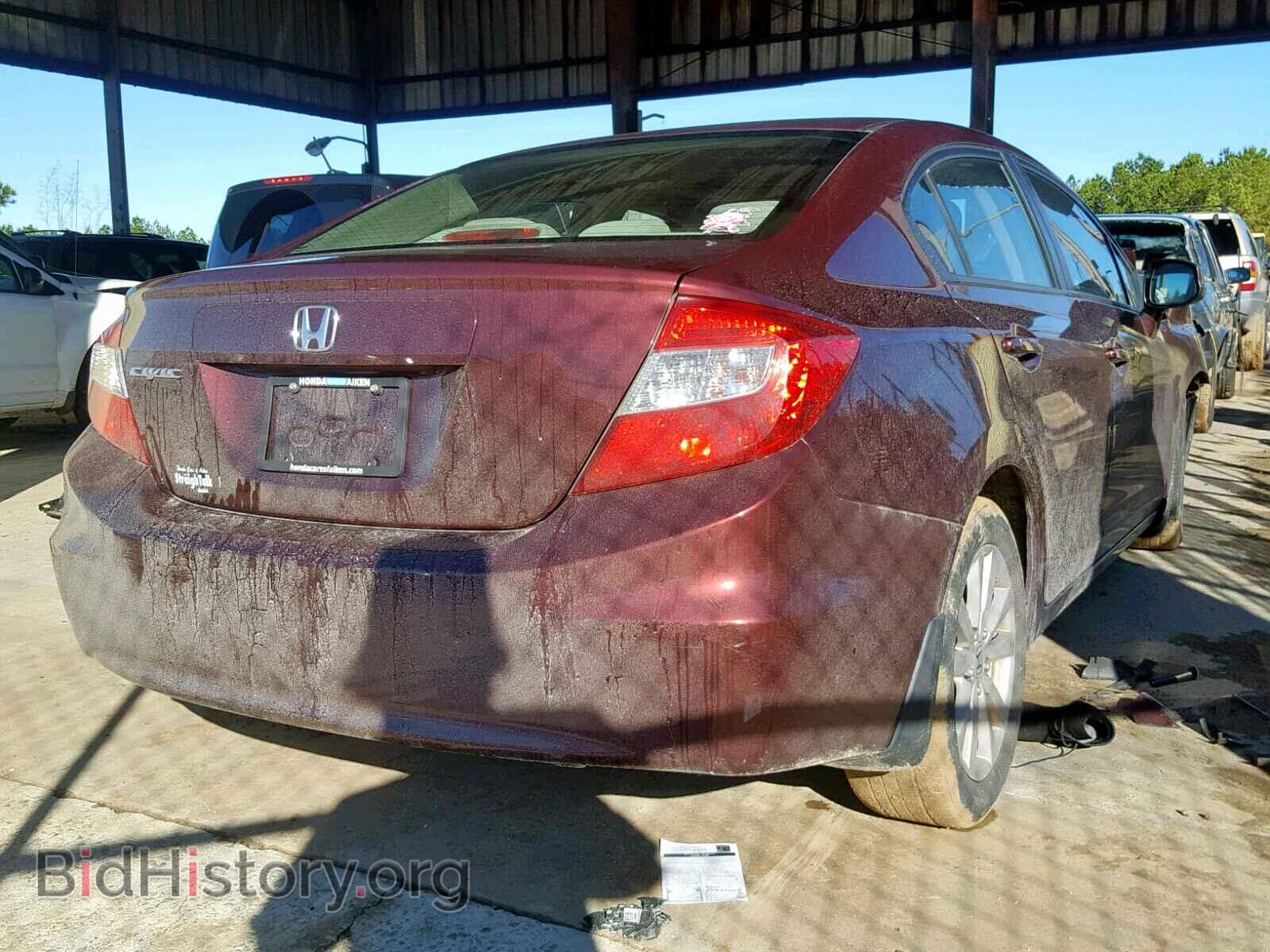 2012 HONDA CIVIC - VIN: 19XFB2F89CE053594 - Фото 4