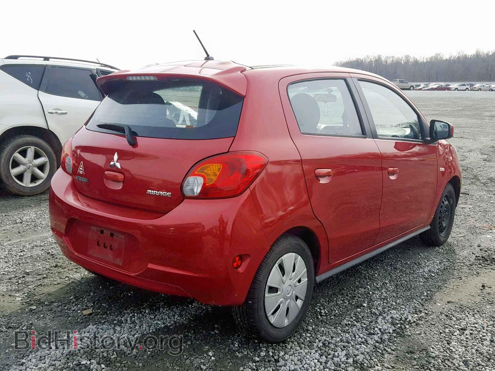 2015 MITSUBISHI MIRAGE - VIN: ML32A3HJ8FH009594 - Фото 4