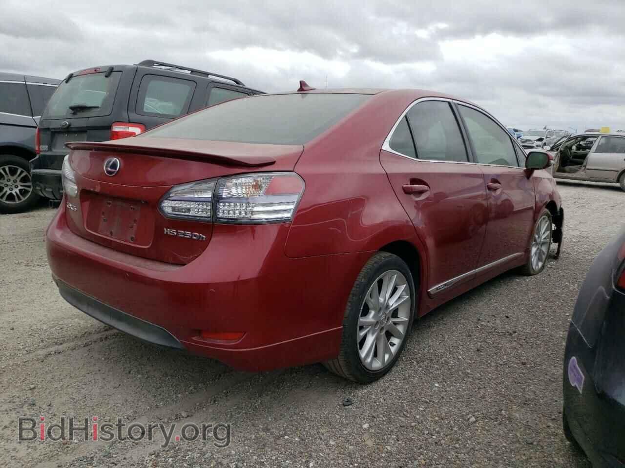 2010 LEXUS HS - VIN: JTHBB1BA7A2002413 - Фото 3