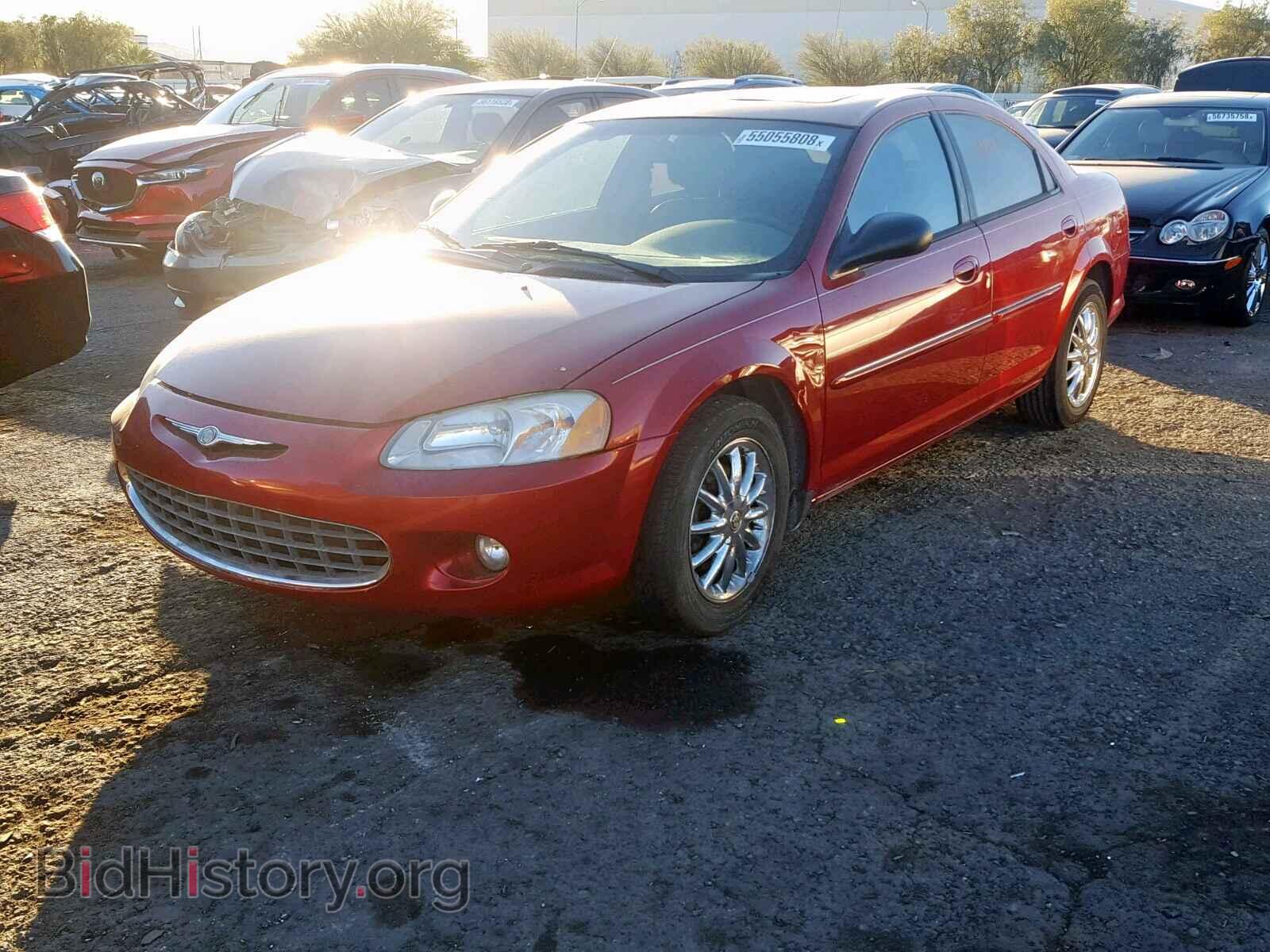 2002 CHRYSLER SEBRING - VIN: 1C3AL56R02N324705 - Фото 2