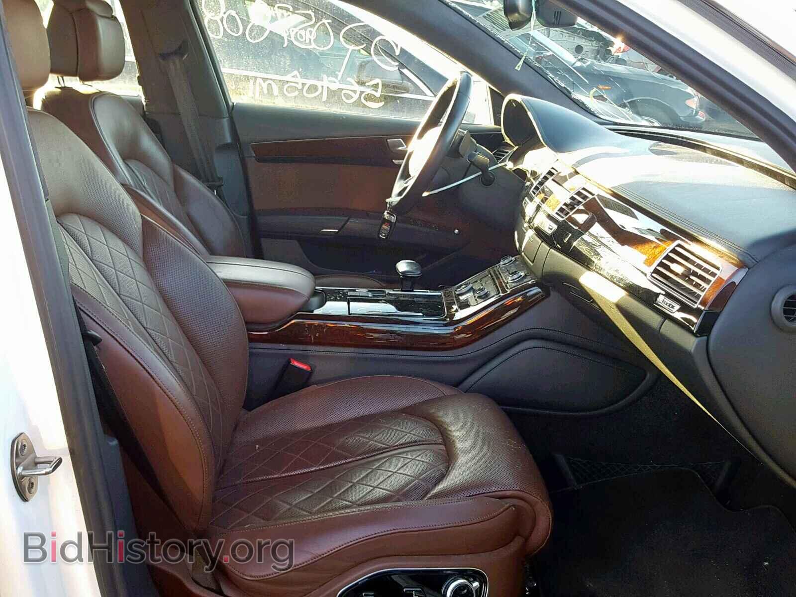 2014 AUDI A8 - VIN: WAURGAFD0EN005404 - Фото 5