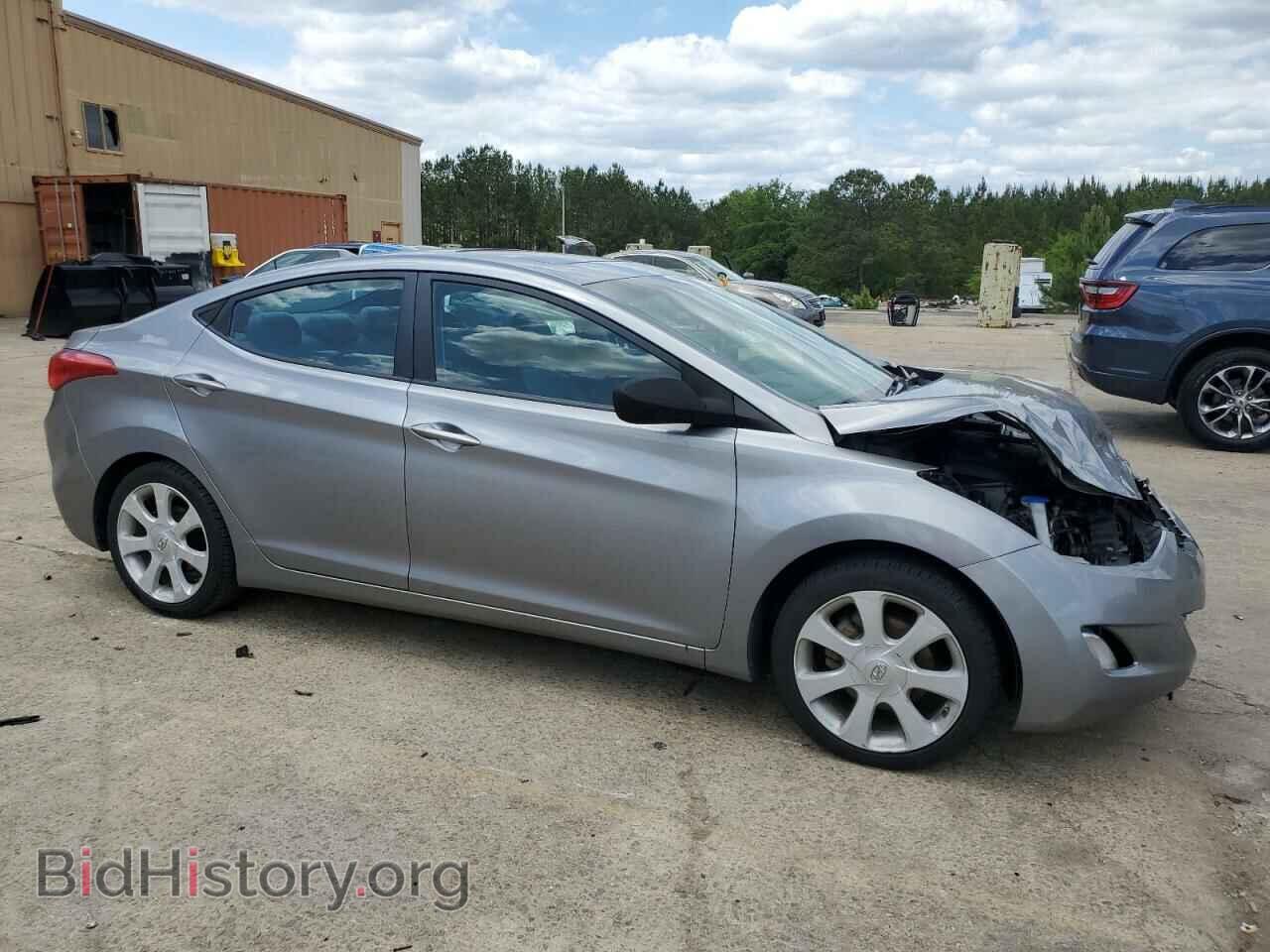 2012 HYUNDAI ELANTRA - VIN: KMHDH4AE8CU306142 - Фото 4