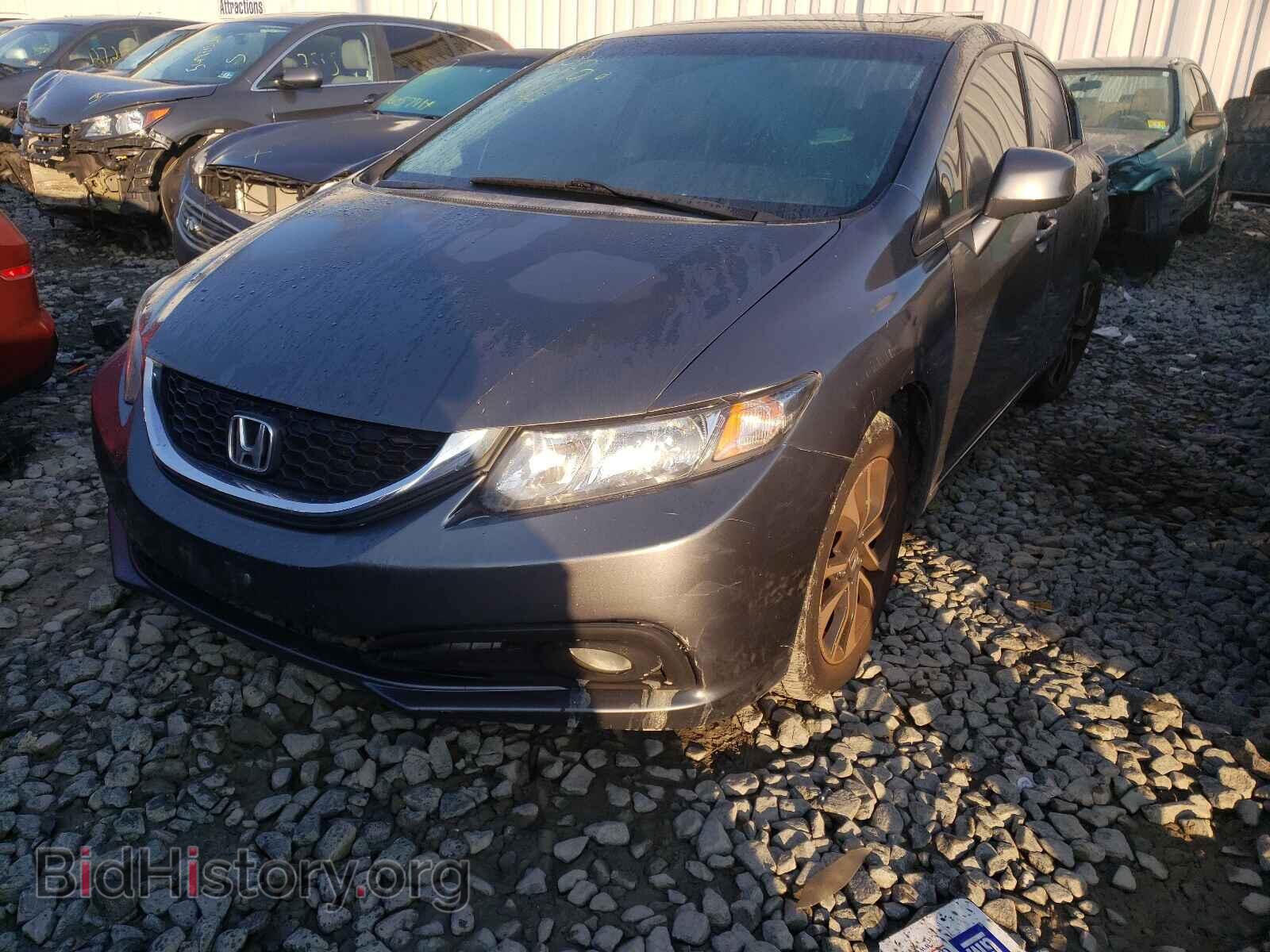 2013 HONDA CIVIC - VIN: 2HGFB2F90DH541557 - Фото 2