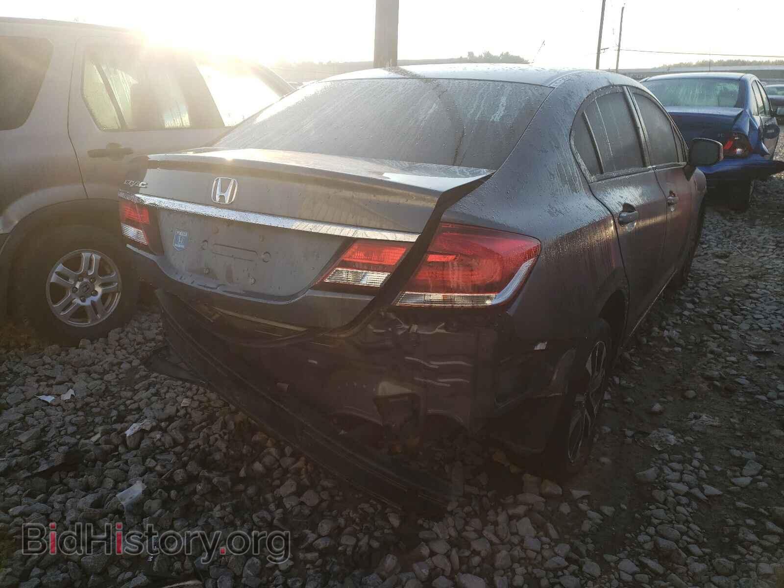 2013 HONDA CIVIC - VIN: 2HGFB2F90DH541557 - Фото 4