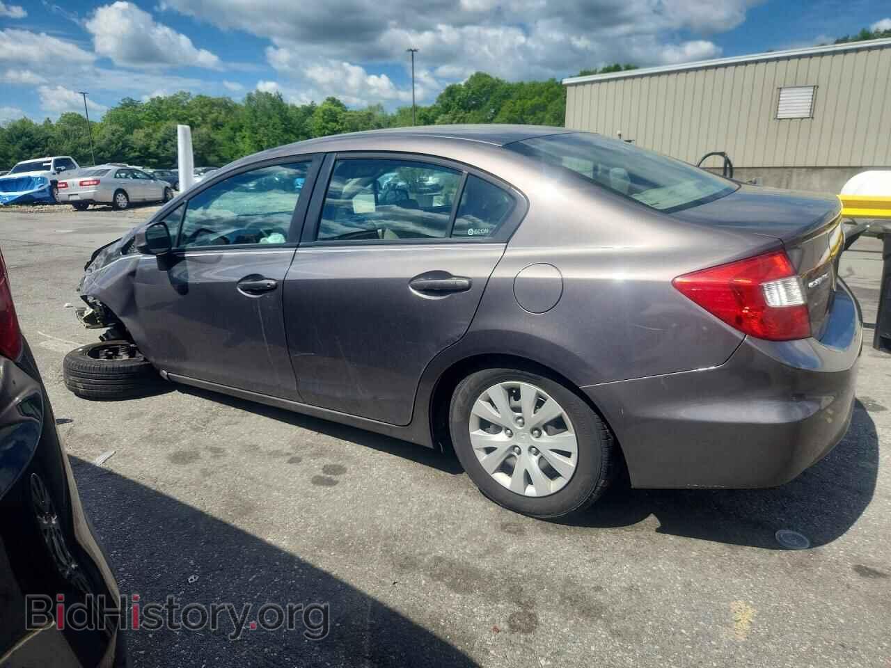 2012 HONDA CIVIC - VIN: 19XFB2F55CE074092 - Фото 2