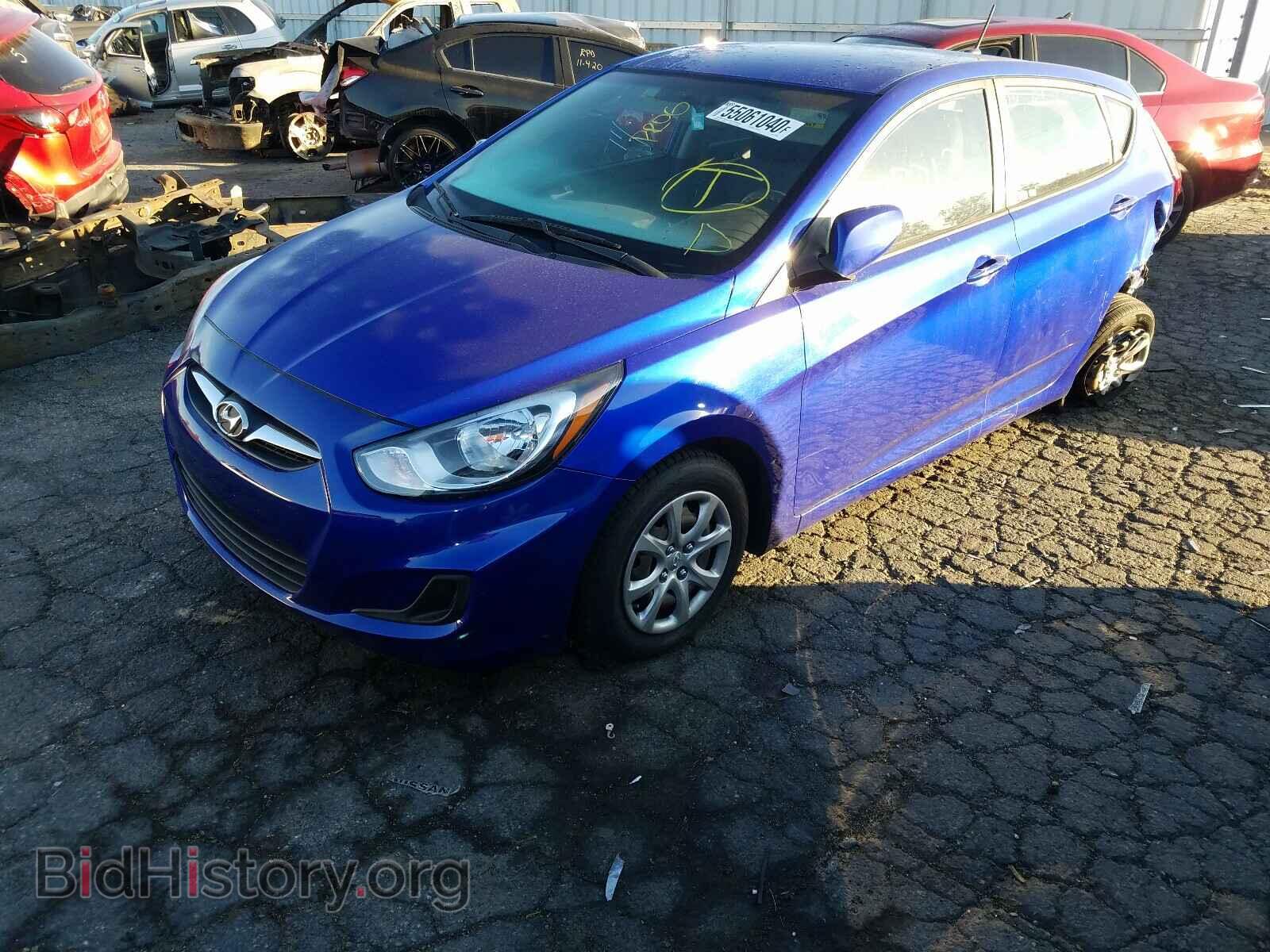 2013 HYUNDAI ACCENT - VIN: KMHCT5AE9DU079268 - Фото 2