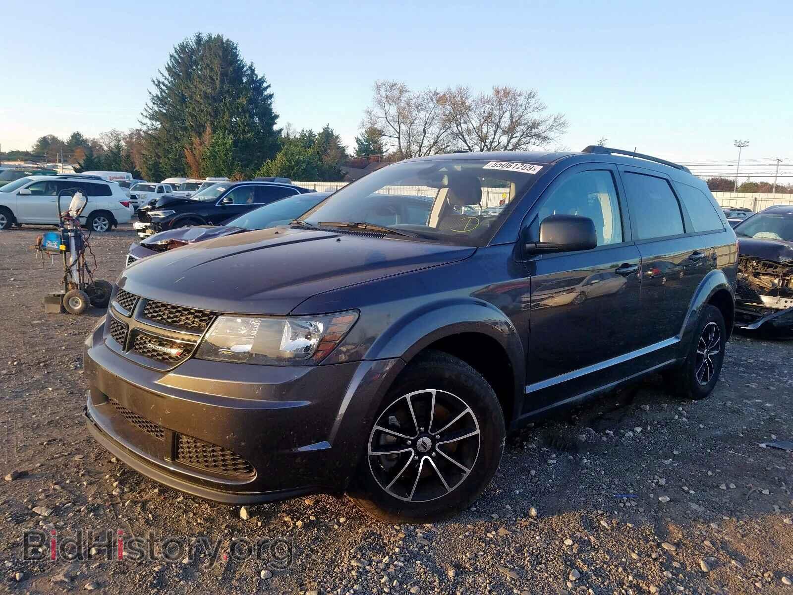 2018 DODGE JOURNEY - VIN: 3C4PDCAB0JT513046 - Фото 2