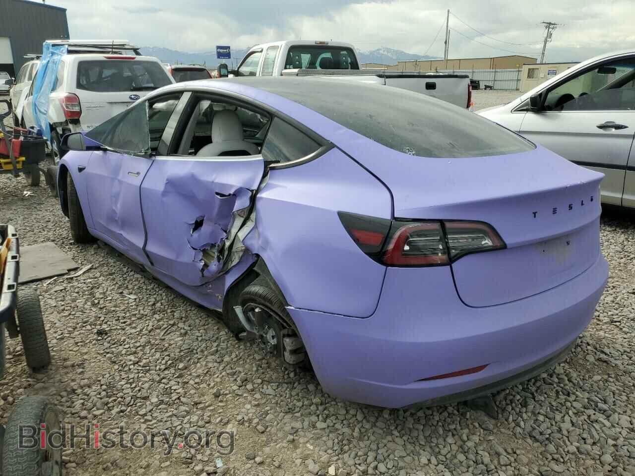 2022 TESLA MODEL 3 - VIN: 5YJ3E1EB6NF179846 - Фото 2