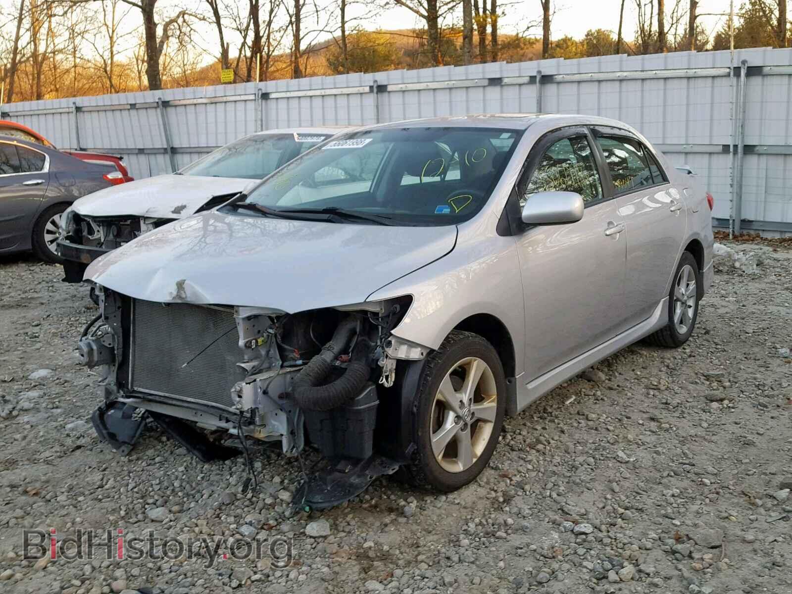 2011 TOYOTA COROLLA BA - VIN: 2T1BU4EEXBC735280 - Фото 2