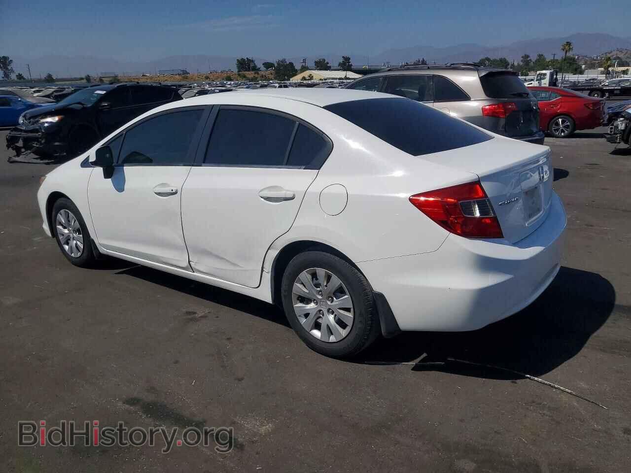 2012 HONDA CIVIC - VIN: 2HGFB2F55CH575781 - Фото 2