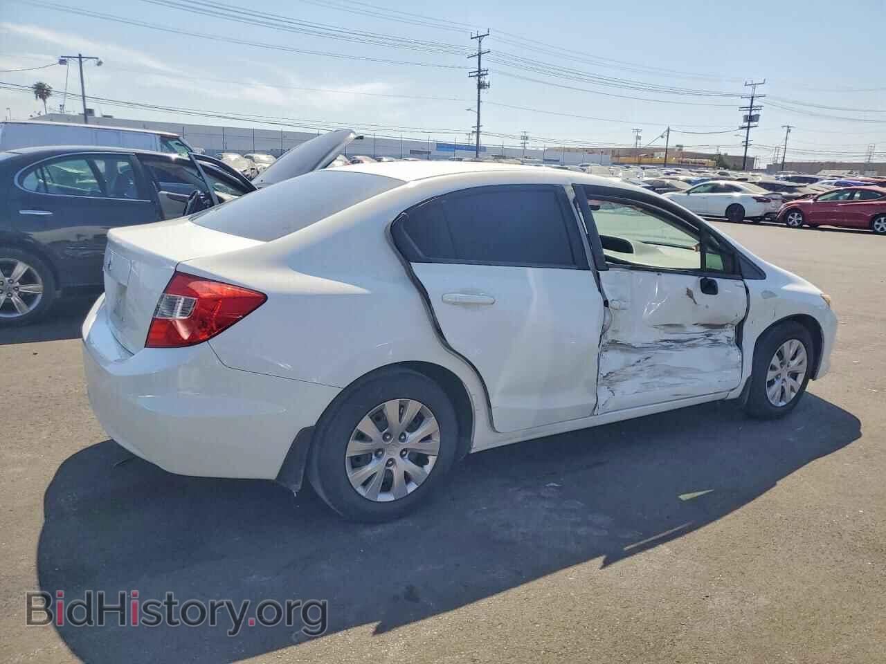 2012 HONDA CIVIC - VIN: 2HGFB2F55CH575781 - Фото 3