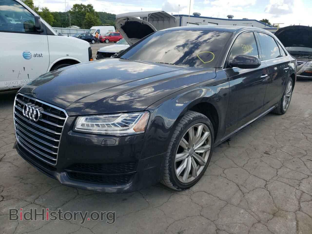 2016 AUDI A8 - VIN: WAU43AFD9GN007290 - Фото 2
