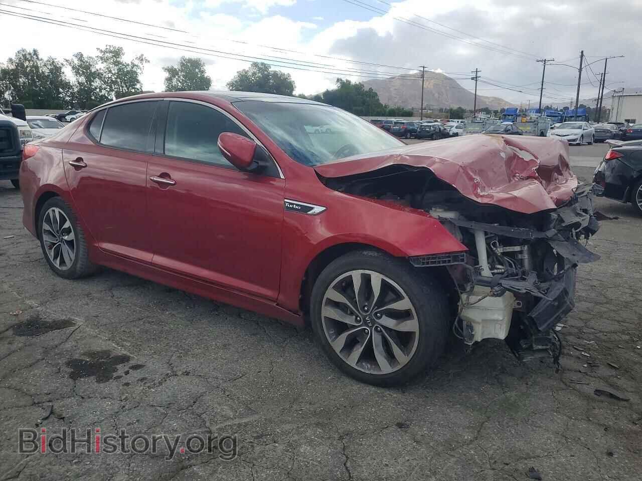 2015 KIA OPTIMA - VIN: 5XXGR4A69FG495000 - Фото 4