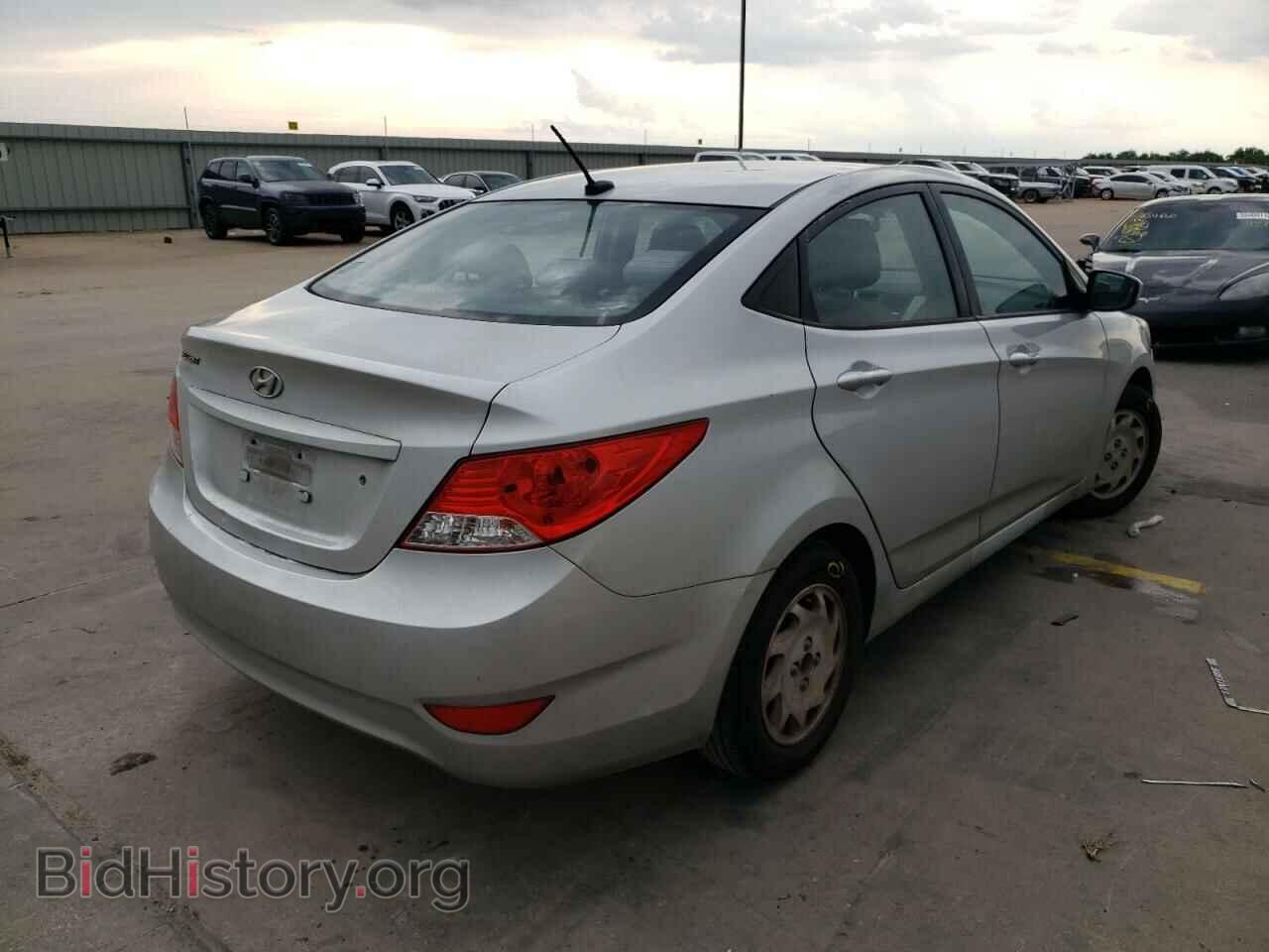 2013 HYUNDAI ACCENT - VIN: KMHCT4AE5DU443356 - Фото 4