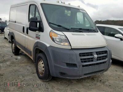 2017 RAM PROMASTER, белый — VIN 3C6TRVNG1HE511572, Copart