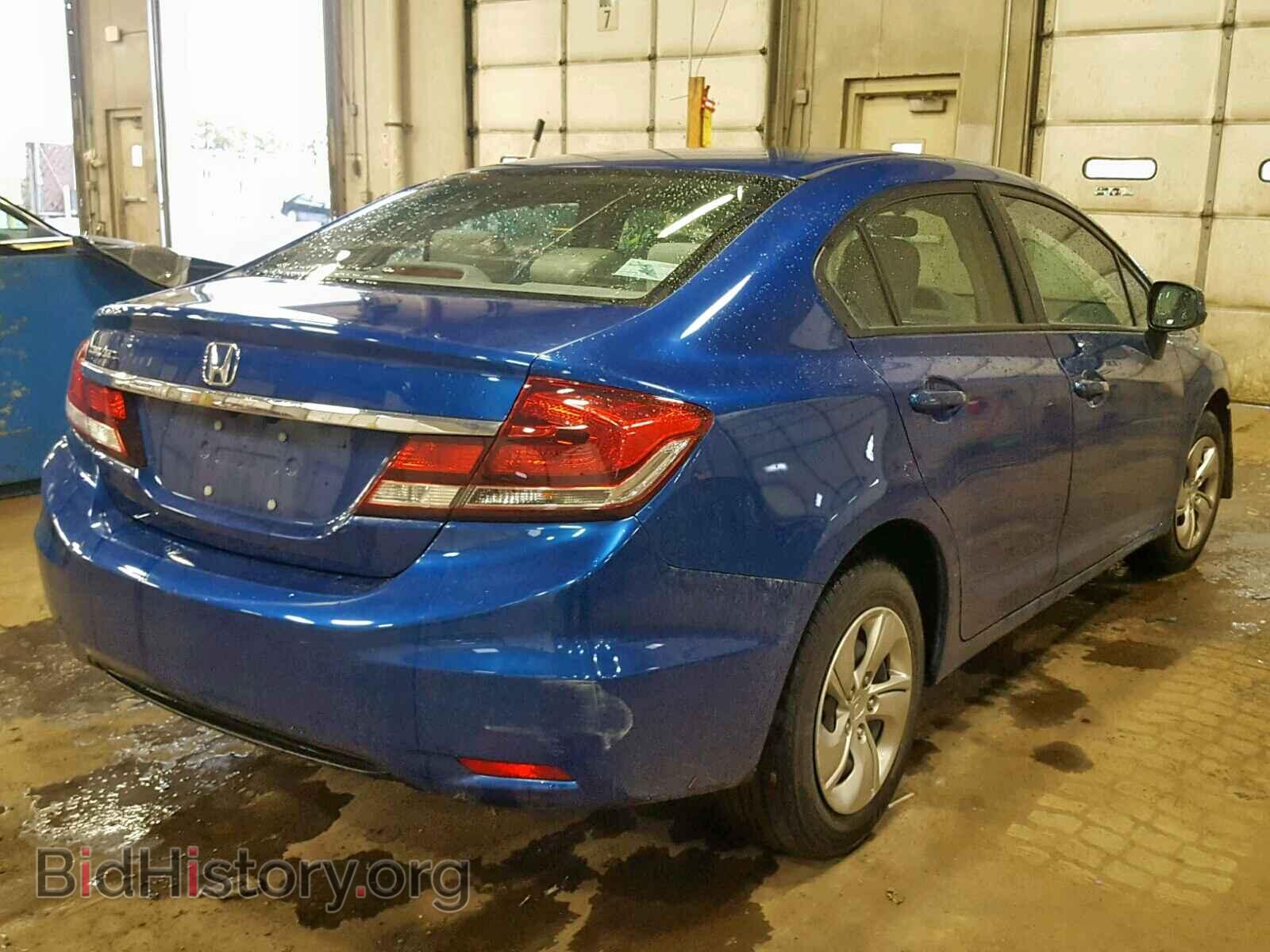 2013 HONDA CIVIC LX - VIN: 19XFB2F55DE073574 - Фото 4