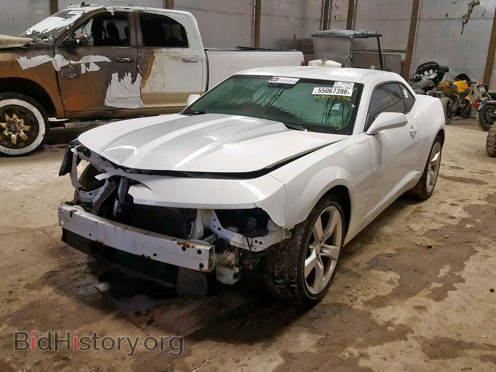 2011 CHEVROLET CAMARO - VIN: 2G1FB1ED8B9142037 - Фото 2