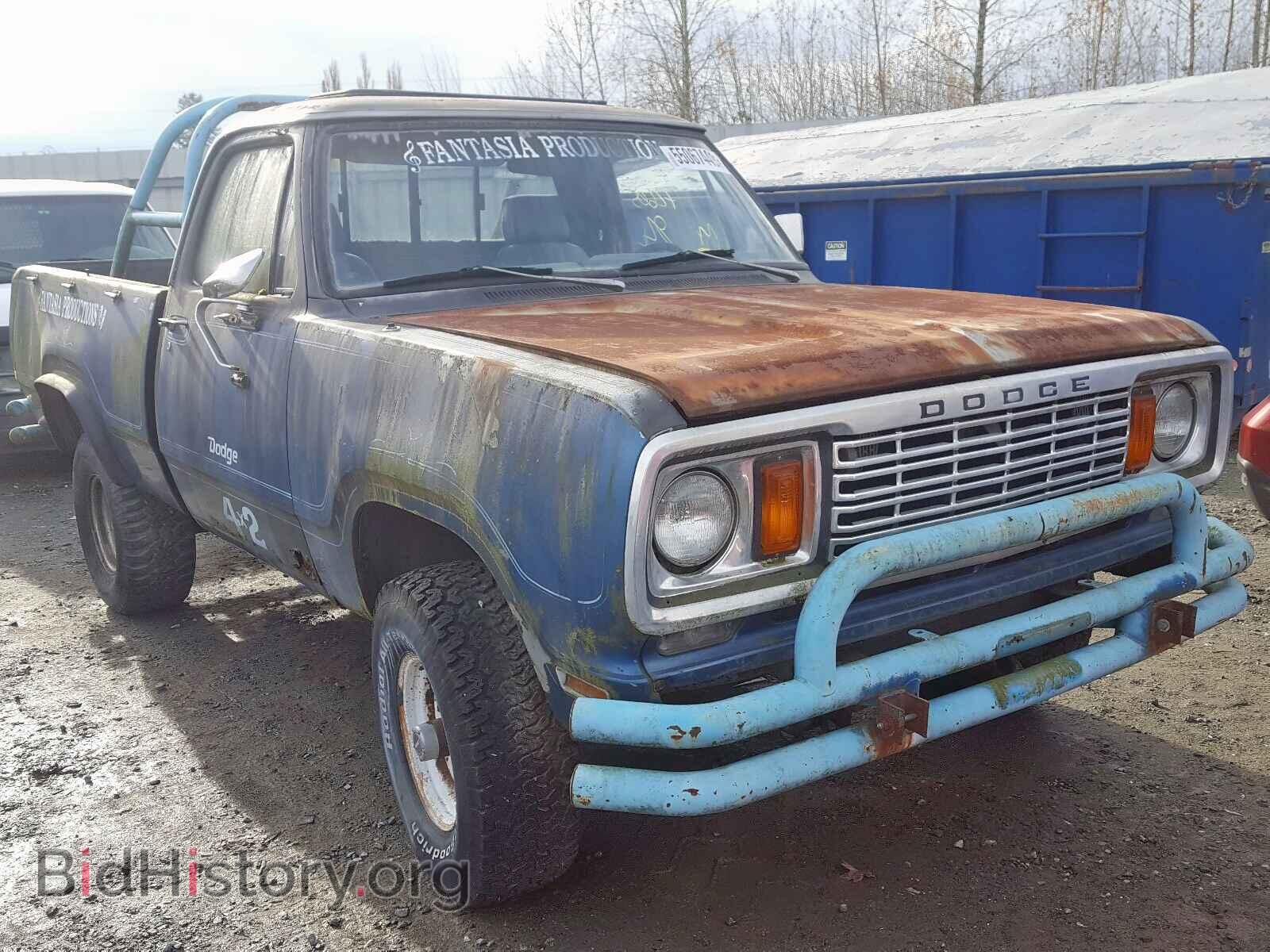 Photo W14BE6S280209 - DODGE RAM 1976