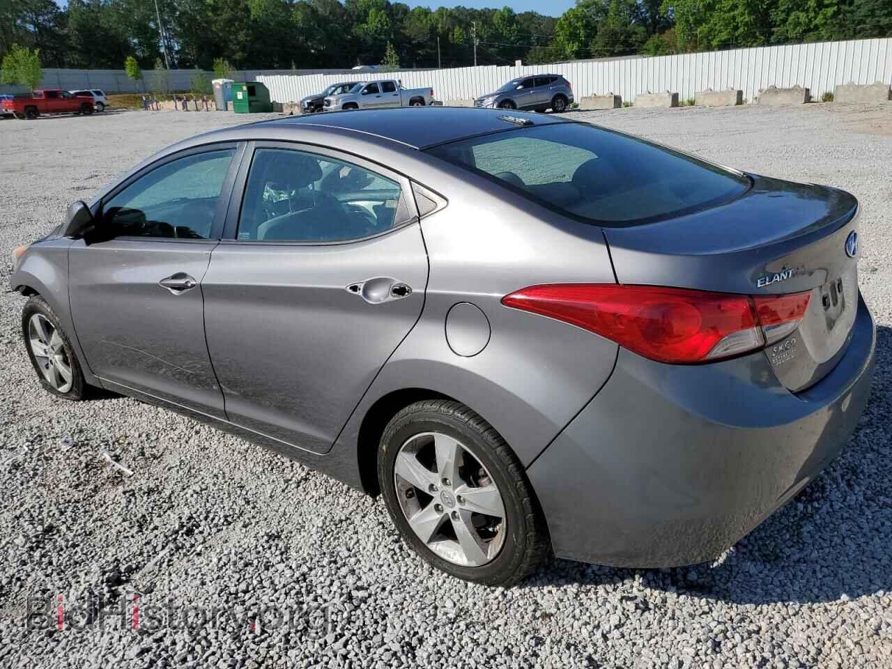 2012 HYUNDAI ELANTRA - VIN: 5NPDH4AEXCH069619 - Фото 2