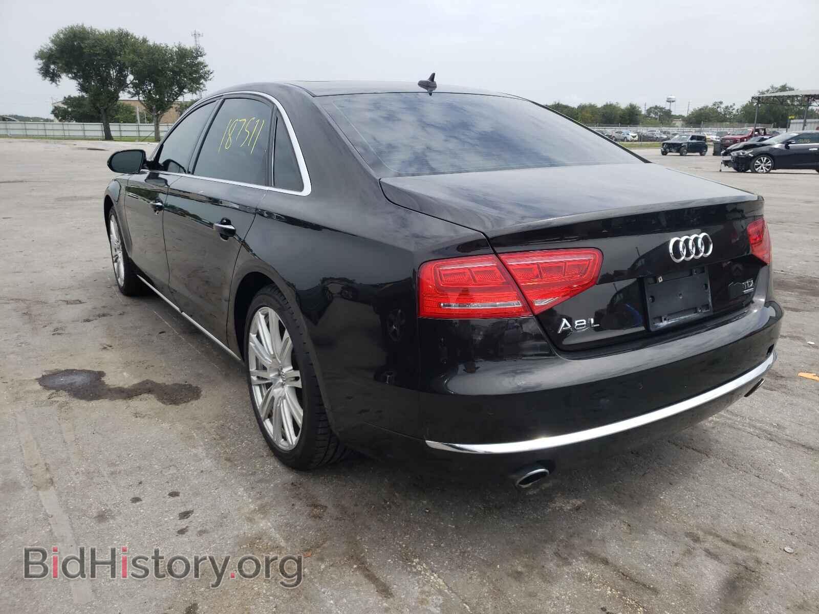 2014 AUDI A8 - VIN: WAURMAFD2EN002657 - Фото 3
