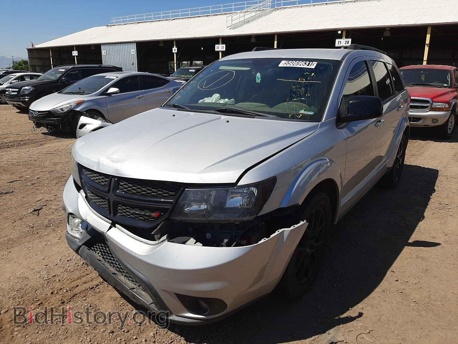 2014 DODGE JOURNEY - VIN: 3C4PDCBG8ET117186 - Фото 2
