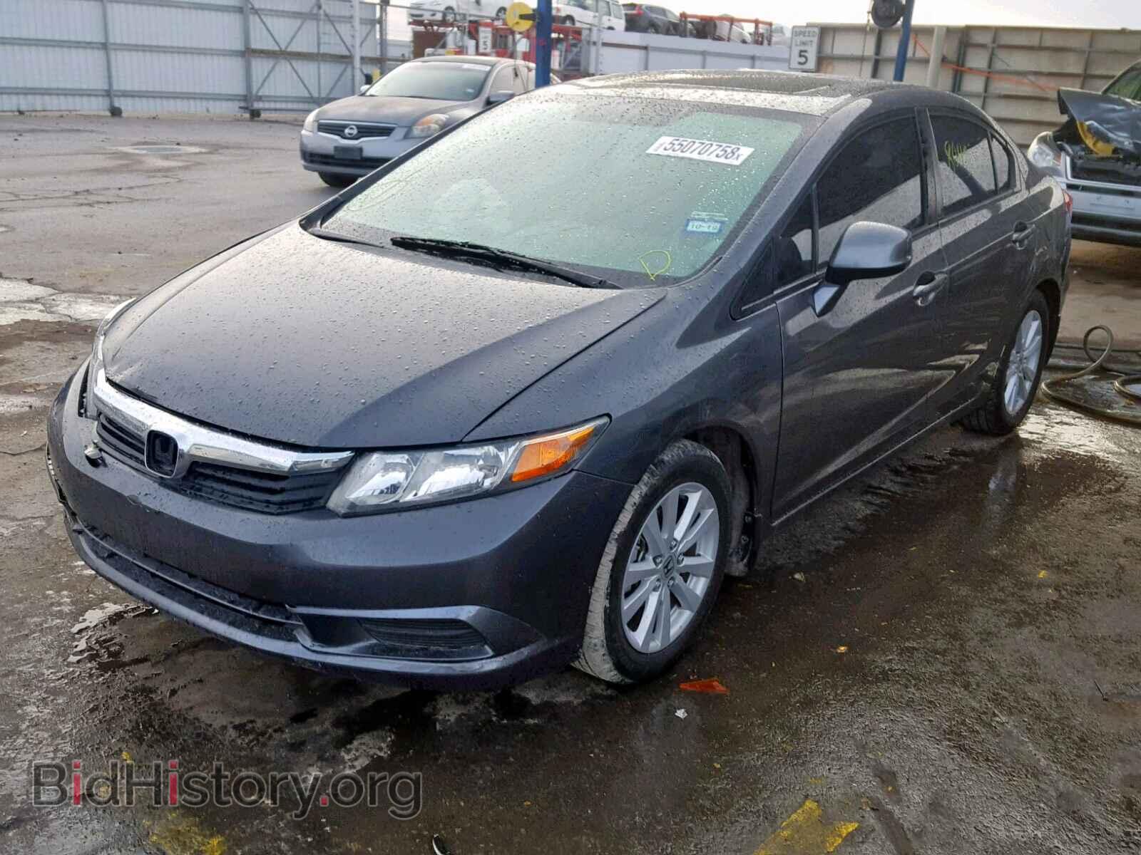 2012 HONDA CIVIC - VIN: 2HGFB2F92CH574767 - Фото 2