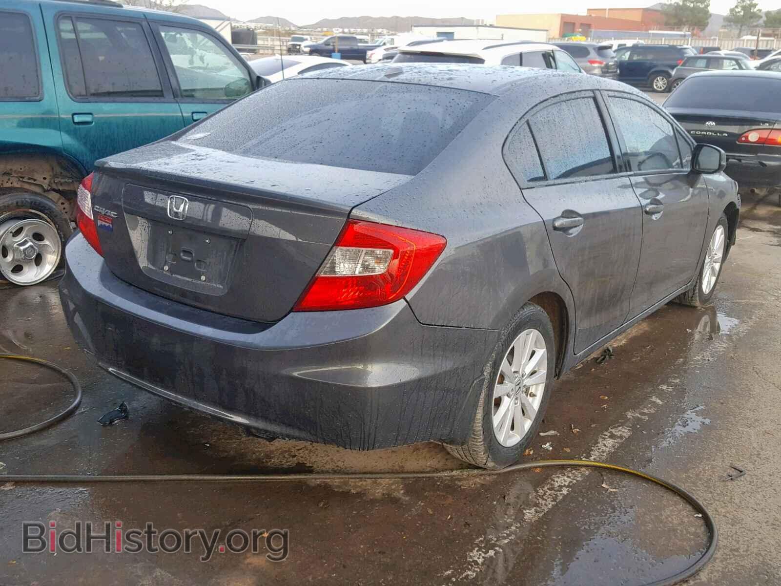 2012 HONDA CIVIC - VIN: 2HGFB2F92CH574767 - Фото 4