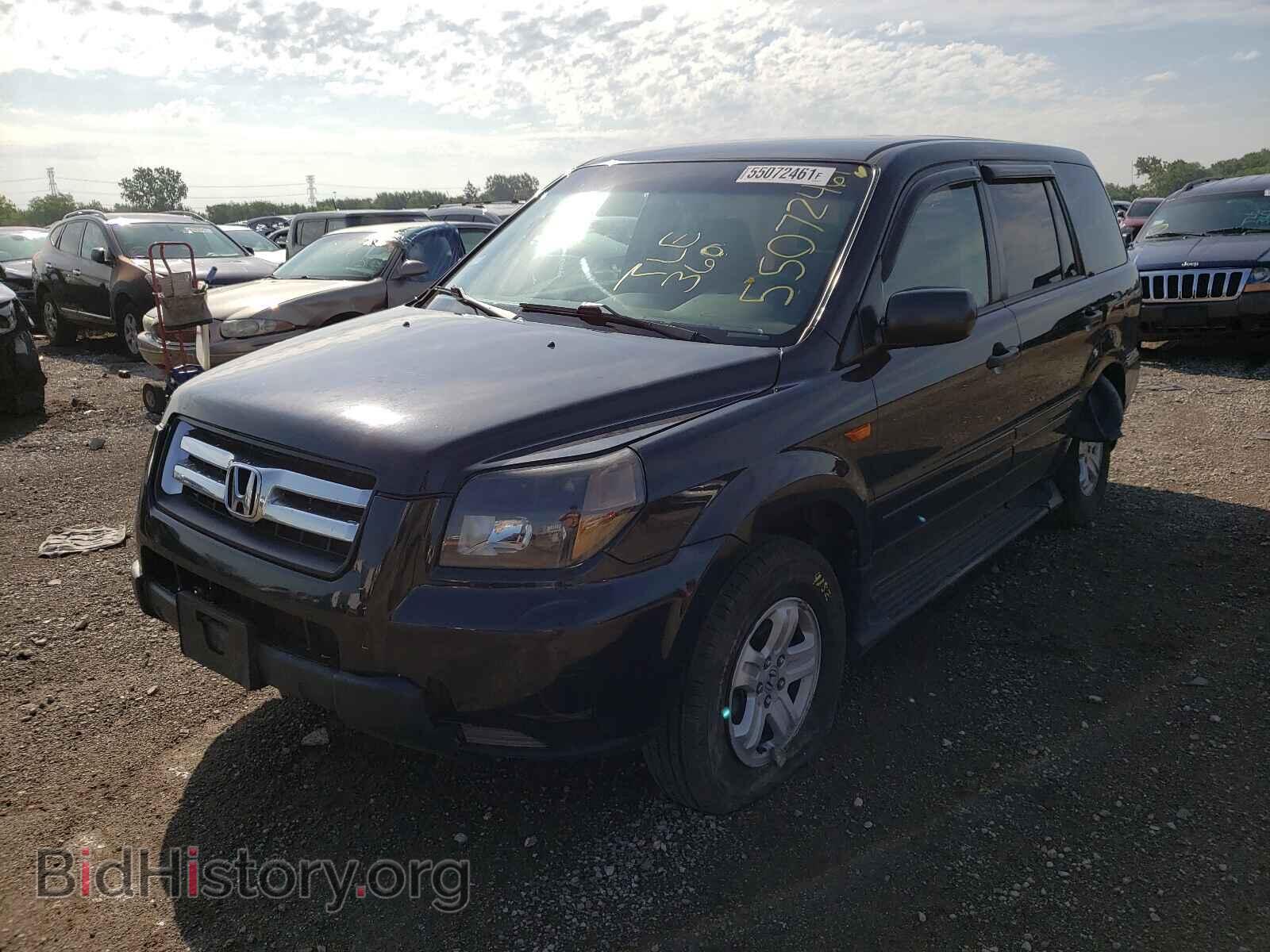2006 HONDA PILOT - VIN: 5FNYF181X6B010792 - Фото 2
