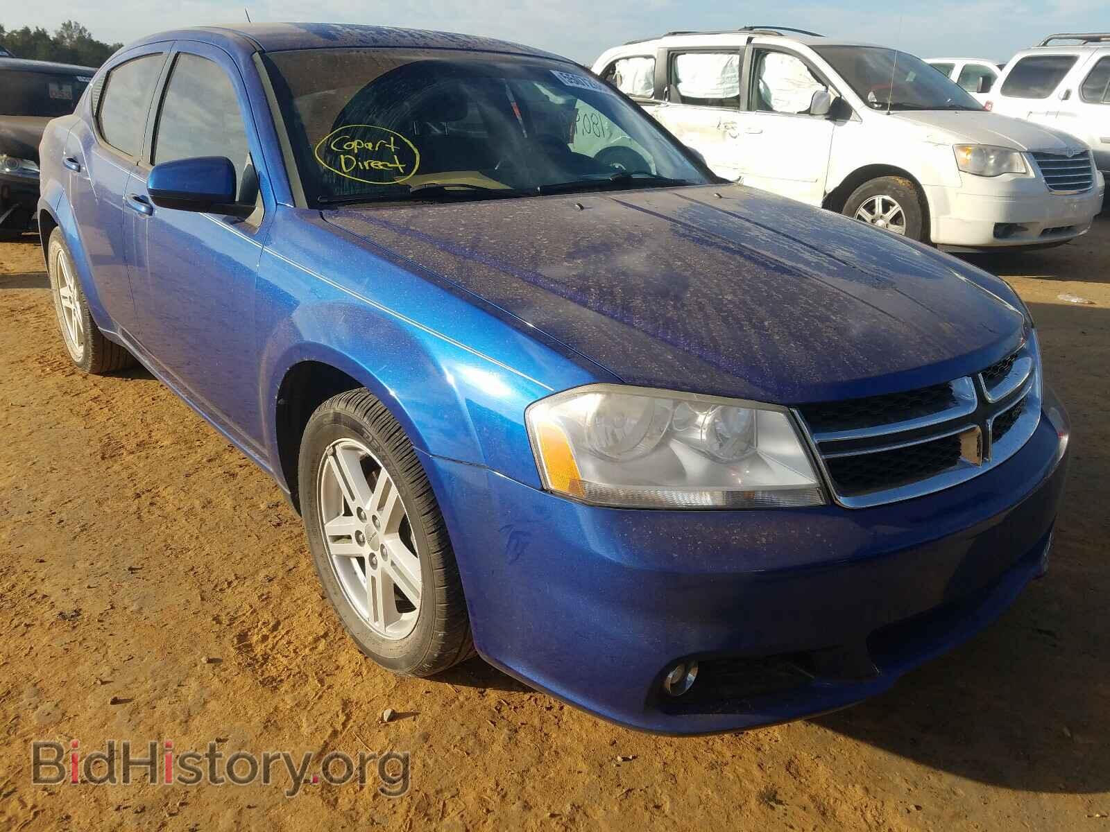 Фотография 1C3CDZCB3DN619613 - DODGE AVENGER 2013