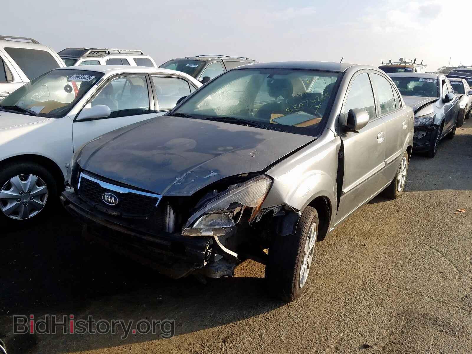 2011 KIA RIO BASE - VIN: KNADH4A37B6941470 - Фото 2