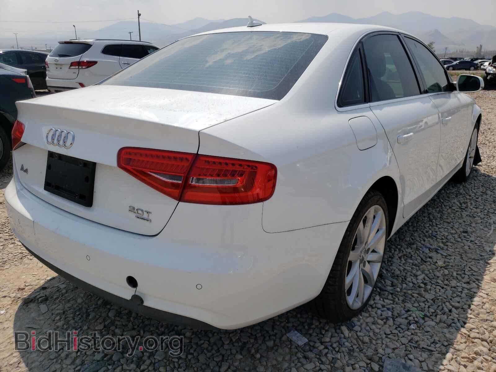 2013 AUDI A4 - VIN: WAUFFAFL8DN004058 - Фото 4