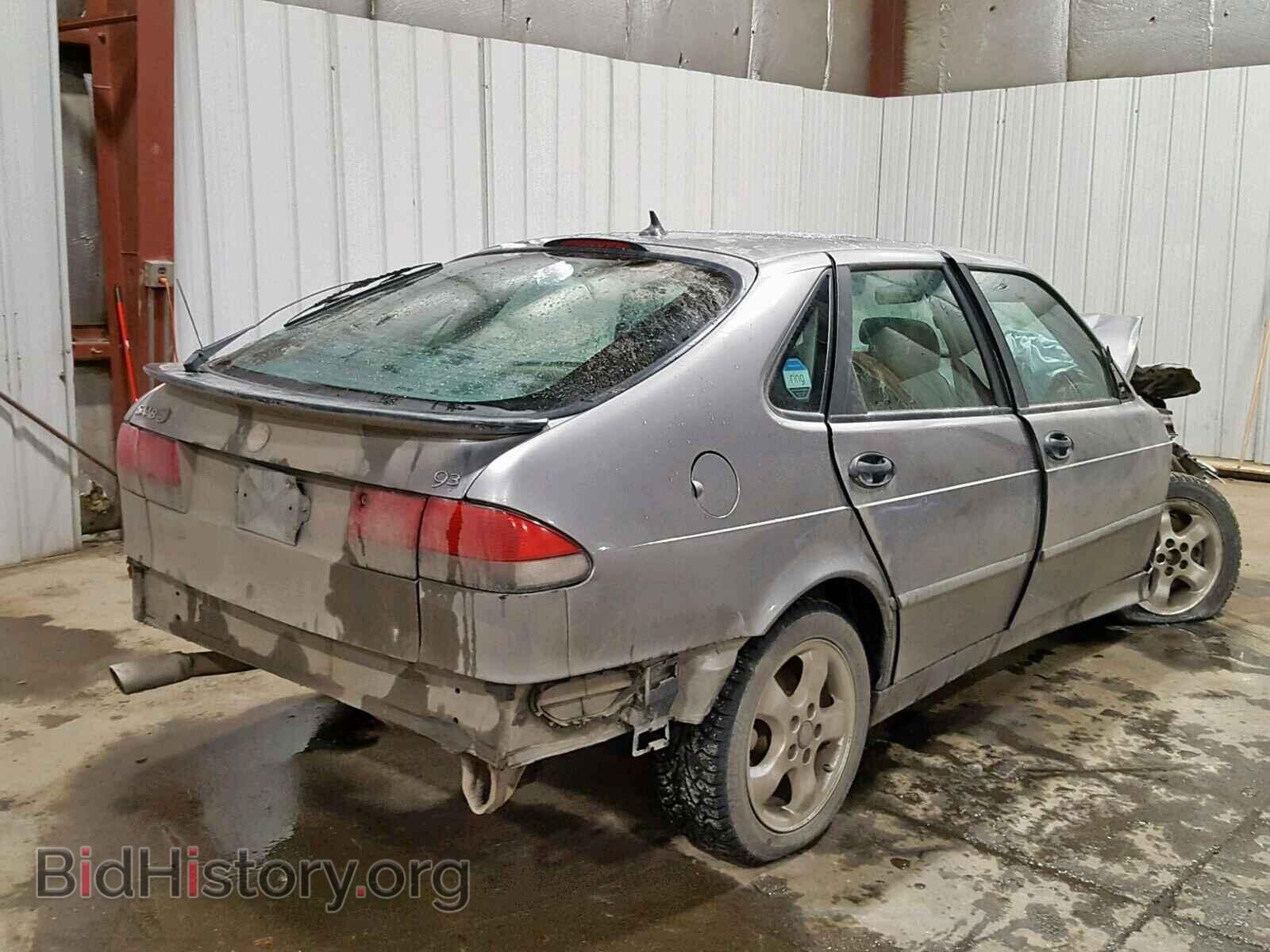 2001 SAAB 9 3 - VIN: YS3DF55K412059543 - Фото 4