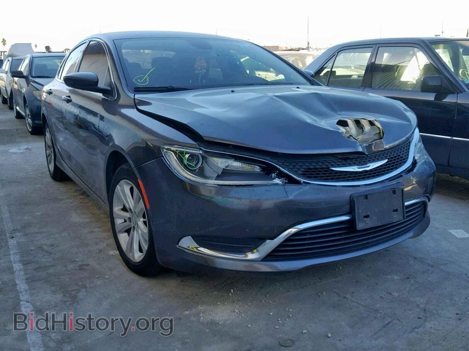 Photo 1C3CCCAB1FN596838 - CHRYSLER 200 2015