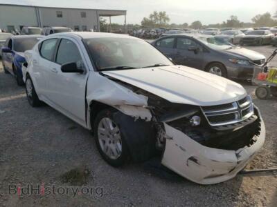 2011 Dodge AVENGER Avenger EX, white — VIN 1B3BD4FB5BN508534, Copart