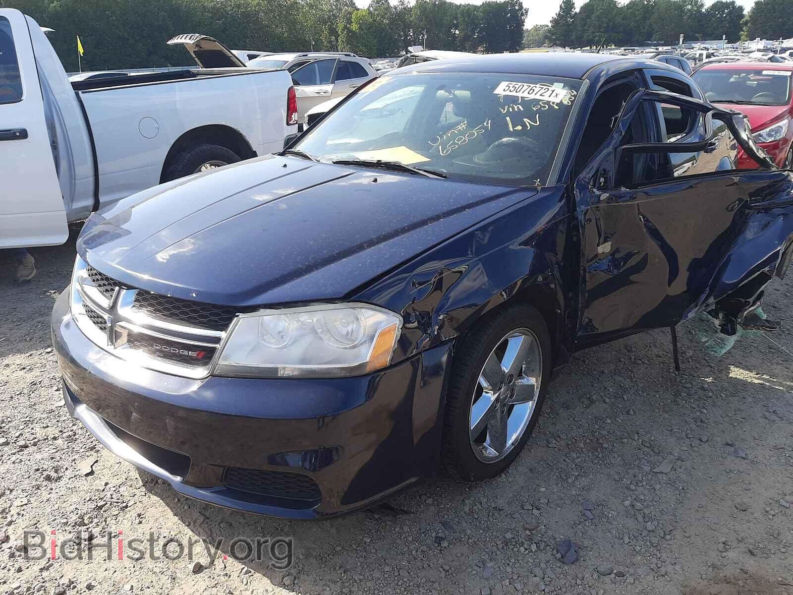 2013 DODGE AVENGER - VIN: 1C3CDZAB8DN658054 - Фото 2
