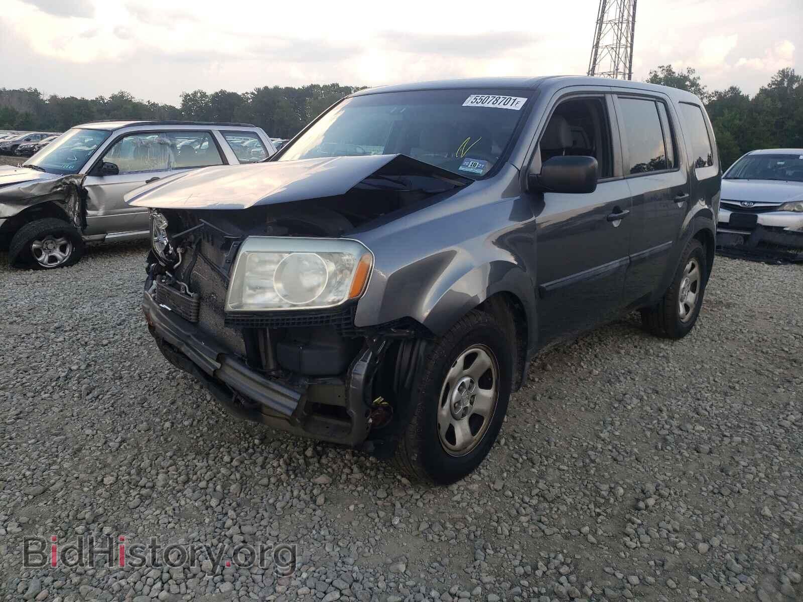 2011 HONDA PILOT - VIN: 5FNYF4H24BB036423 - Фото 2