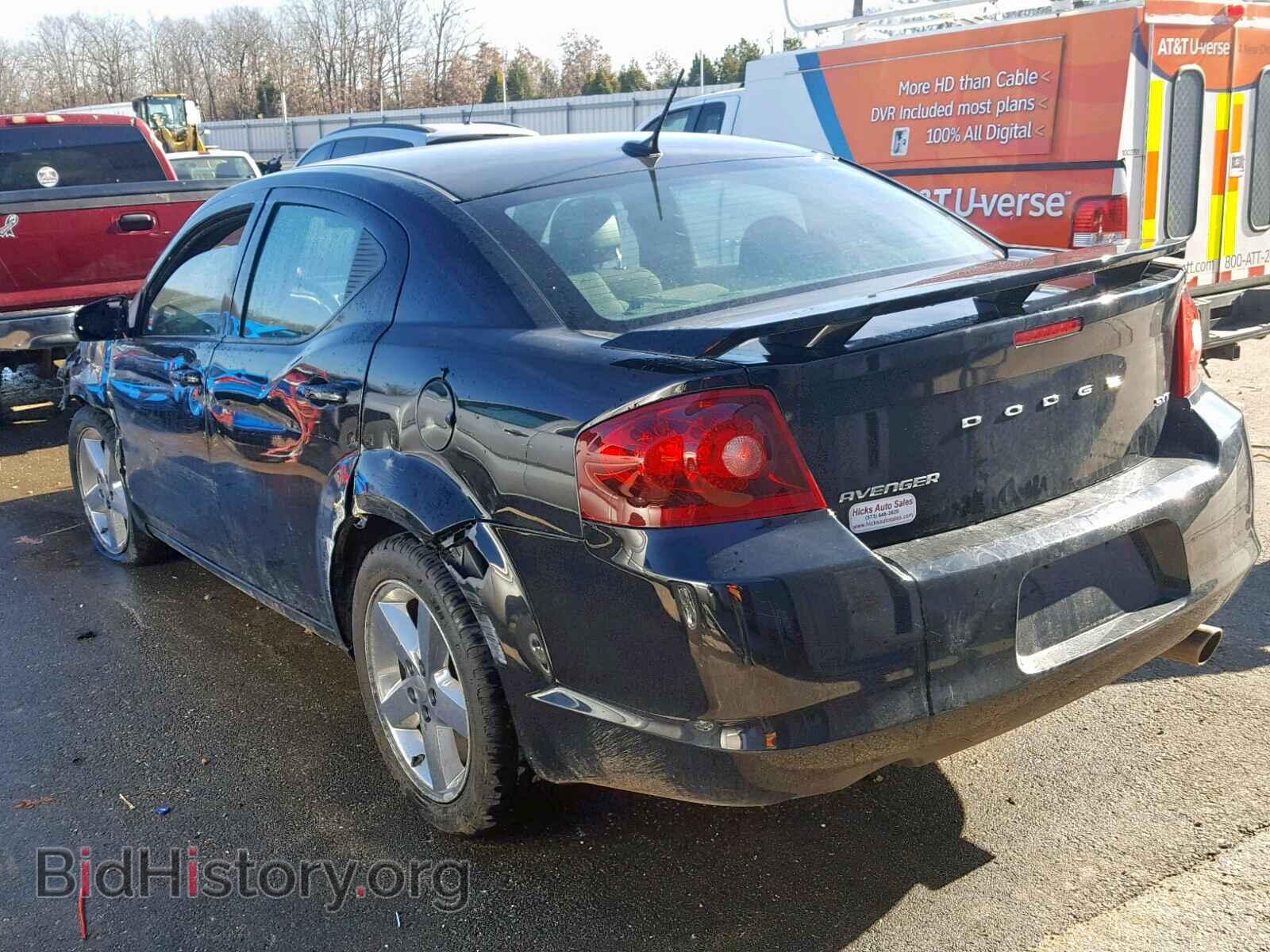 2012 DODGE AVENGER - VIN: 1C3CDZEG4CN234245 - Фото 3