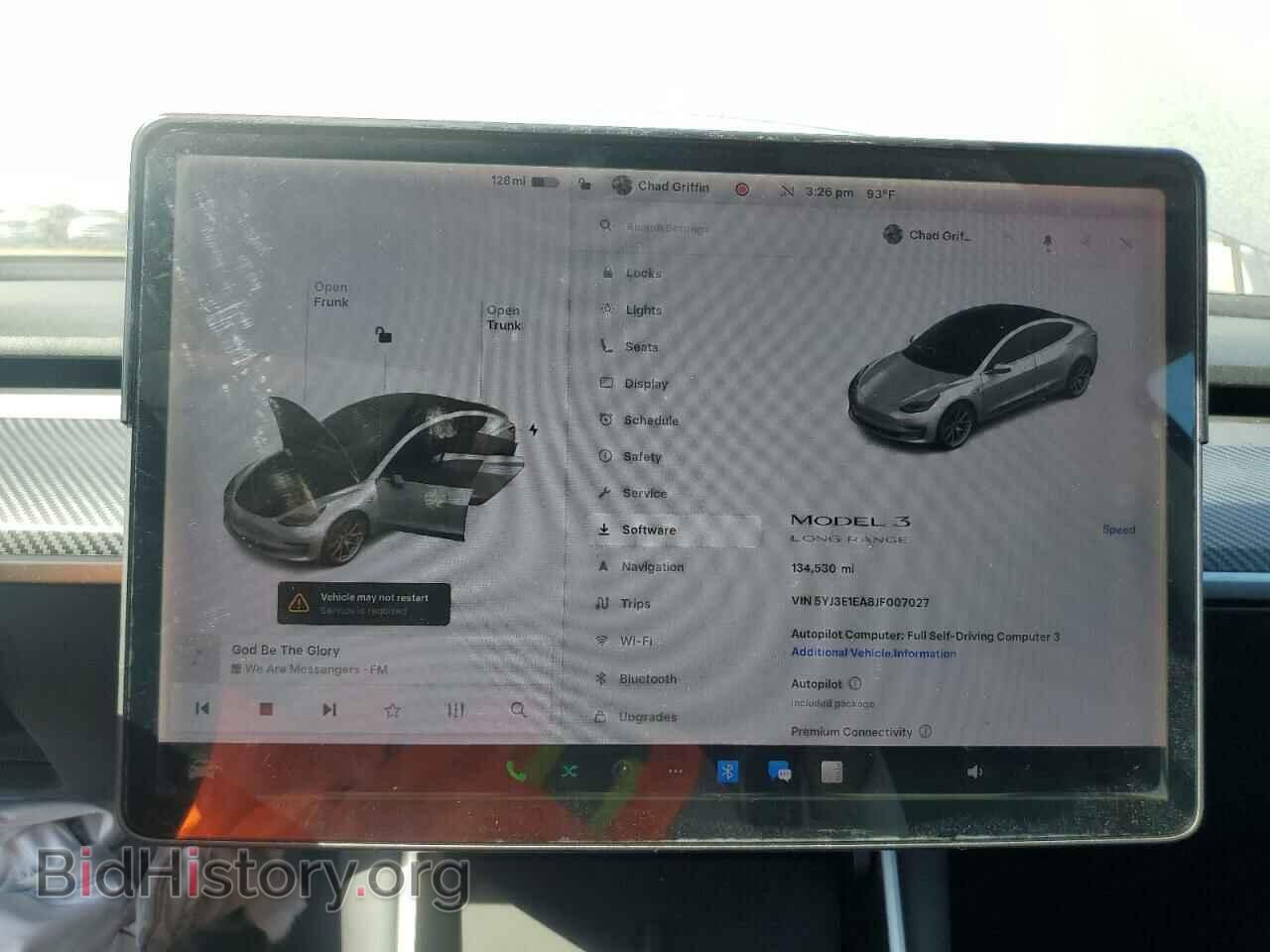 2018 TESLA MODEL 3 - VIN: 5YJ3E1EA8JF007027 - Photo 9