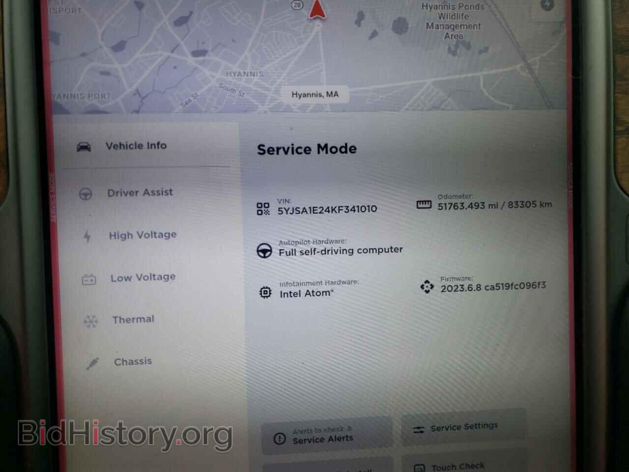 2019 TESLA MODEL S - VIN: 5YJSA1E24KF341010 - Photo 9