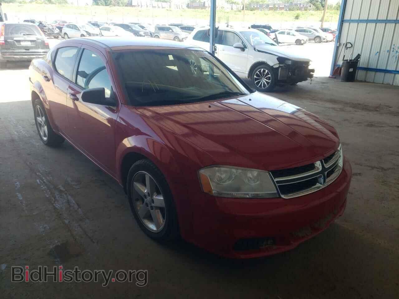 Photo 1C3CDZAB1DN594083 - DODGE AVENGER 2013