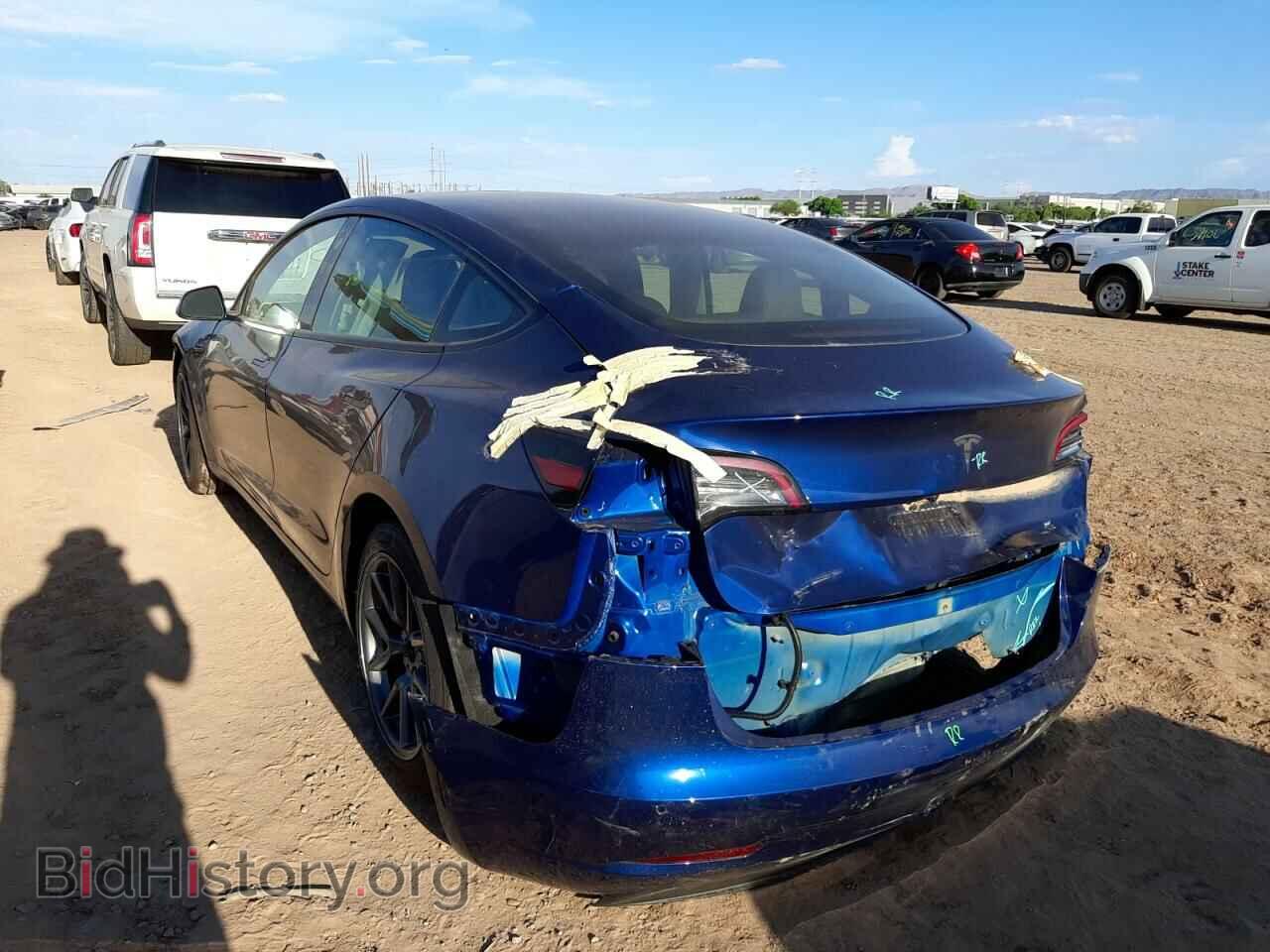 2021 TESLA MODEL 3 - VIN: 5YJ3E1EA2MF092306 - Фото 3
