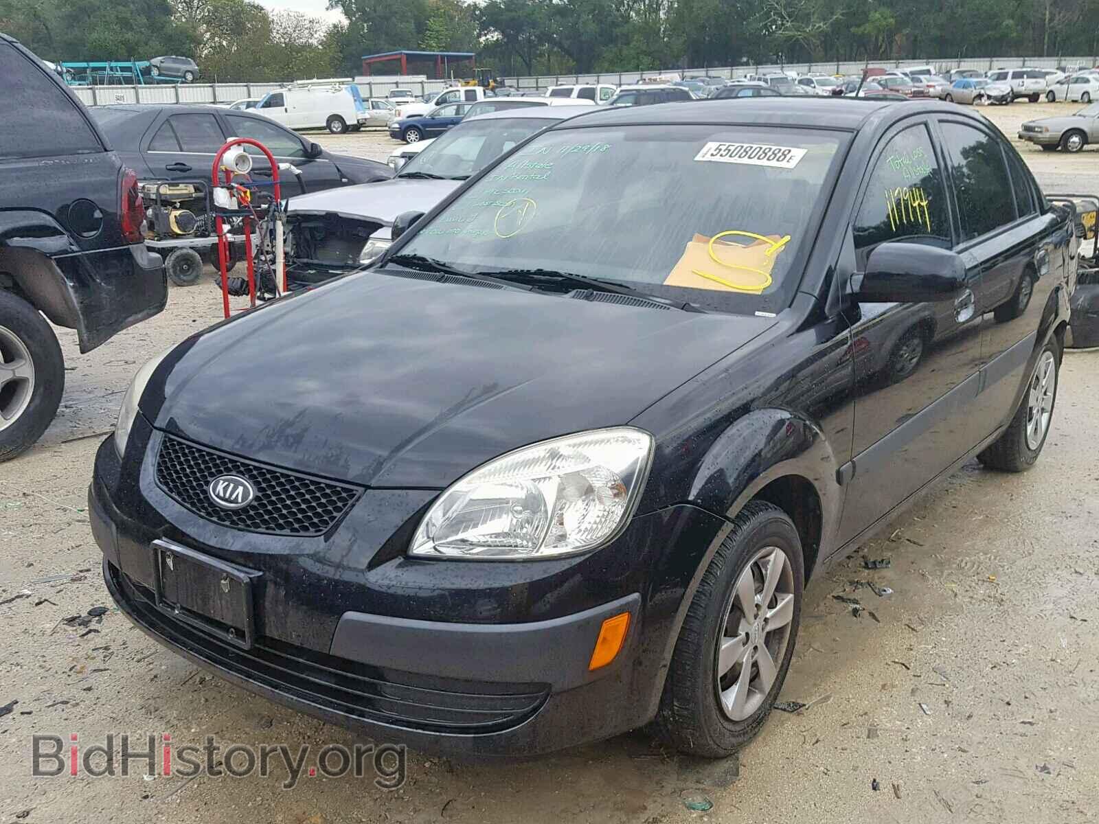 2009 KIA RIO BASE - VIN: KNADE223X96518713 - Фото 2