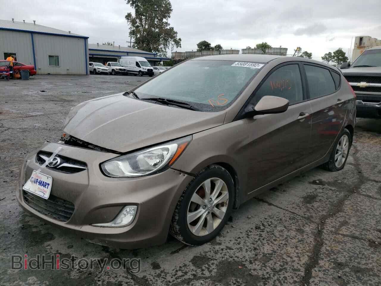 2012 HYUNDAI ACCENT - VIN: KMHCU5AE9CU021589 - Фото 2
