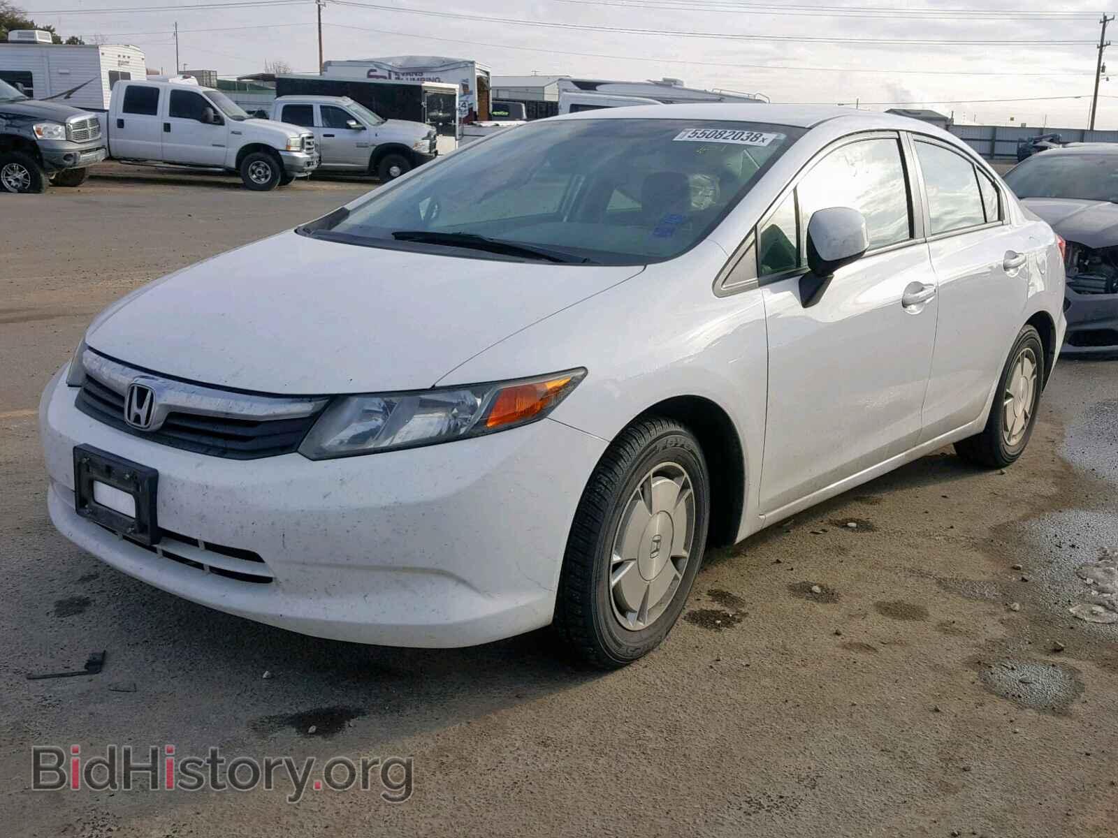 2012 HONDA CIVIC - VIN: 2HGFB2F60CH322845 - Фото 2