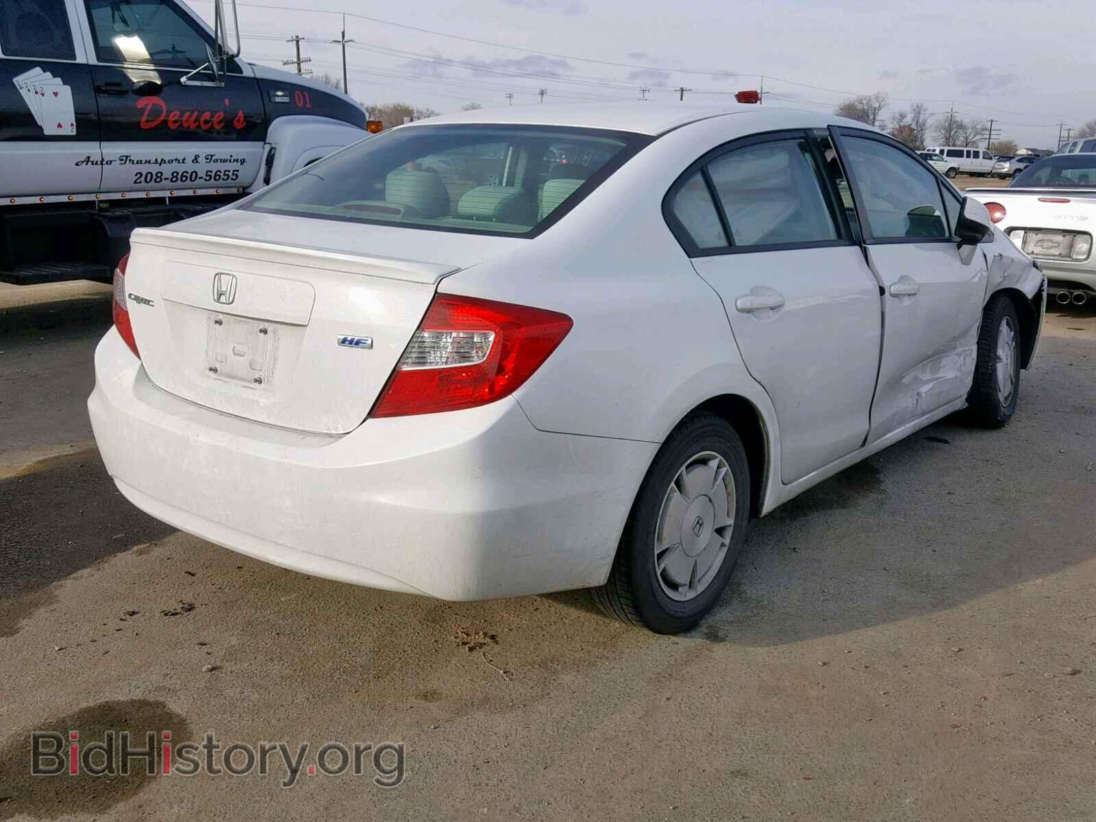 2012 HONDA CIVIC - VIN: 2HGFB2F60CH322845 - Фото 4