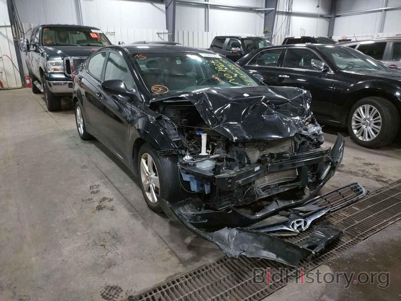 Photo 5NPDH4AE1CH080637 - HYUNDAI ELANTRA 2012