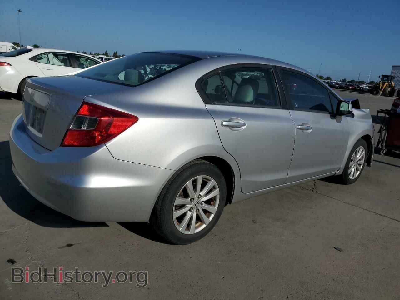 2012 HONDA CIVIC - VIN: 19XFB2F83CE385191 - Фото 3