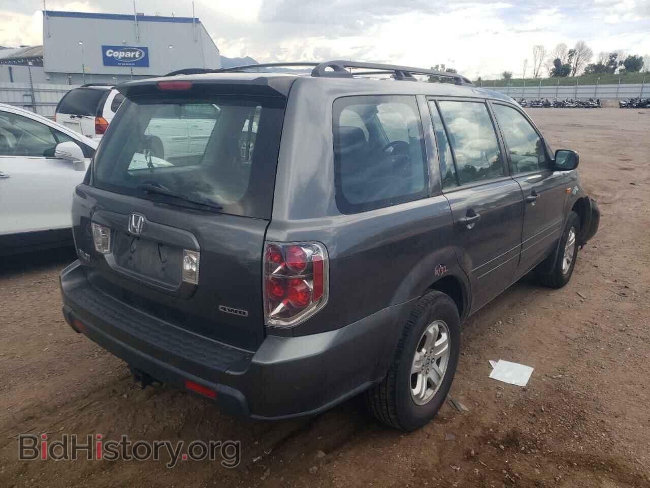 2007 HONDA PILOT - VIN: 2HKYF18107H540272 - Фото 4