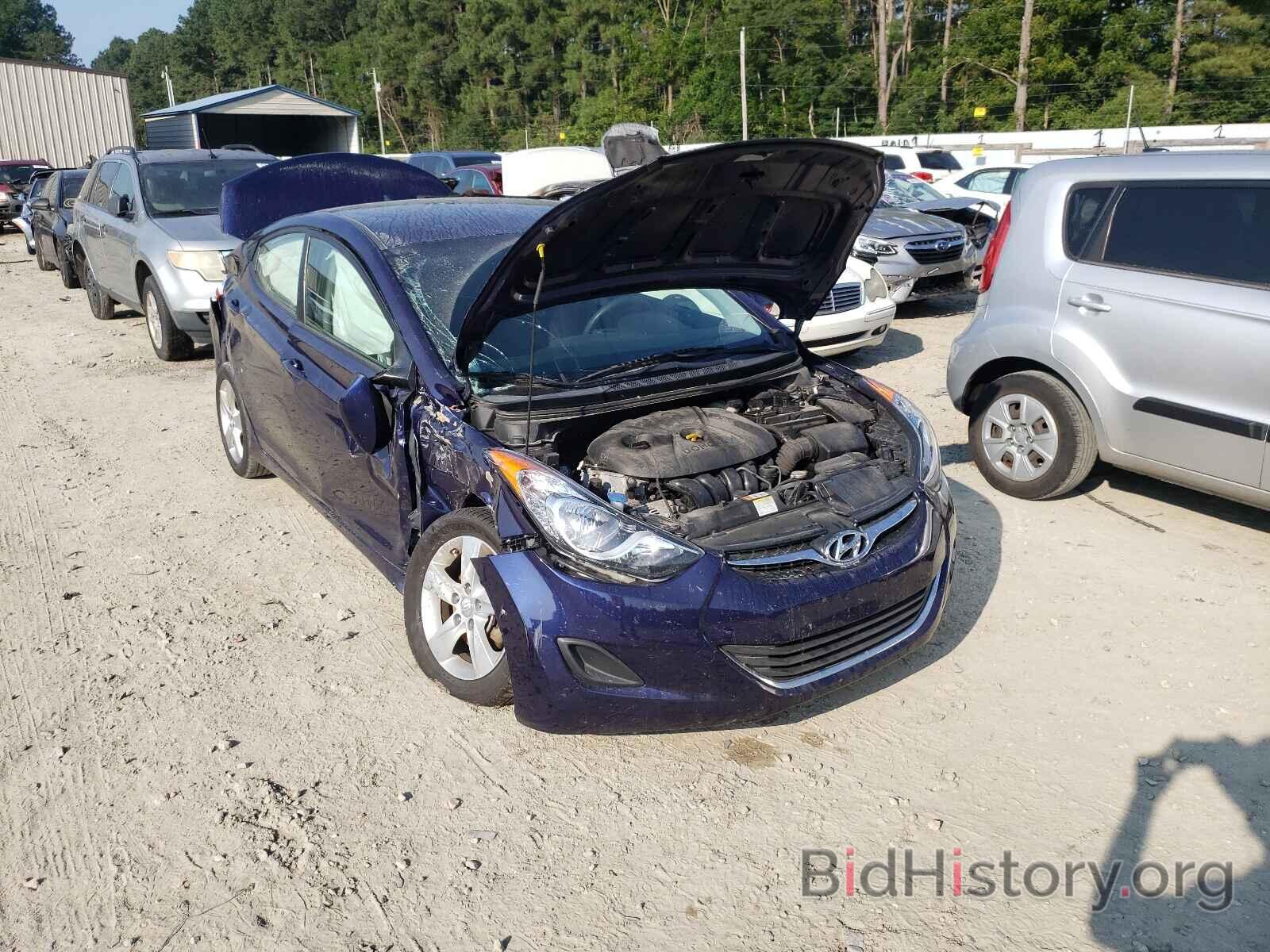 Photo 5NPDH4AE5DH371482 - HYUNDAI ELANTRA 2013